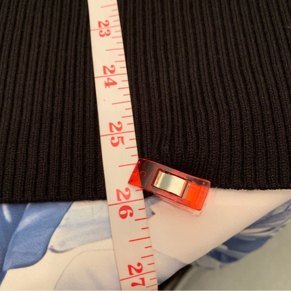 ❤️Price Drop❤️Marc New York Black and White Zippered Sweater Jacket (NWT) - Picture 12 of 14